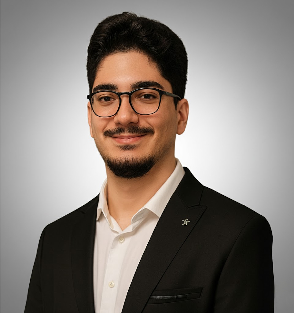 Group of people standing together, appearing professional and engaged.